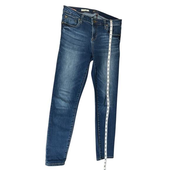 Kut From The Kloth High Rise Toothpick Skinny Jeans Size 8S Stretch Preppy - Picture 5 of 9